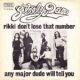 1974 Steely Dan - Rikki Don't Lose That Number (US:# 4 UK:#58)
