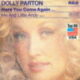 1977 Dolly Parton - Here You Come Again (US:#3 UK:#75)