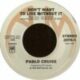 1978 Pablo Cruise - Don't Want To Live Without It (US:#21)
